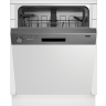 Beko DSN04310X Polu-ugradna mašina za pranje sudova, 13 kompleta 