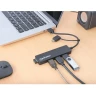 Manhattan USB-C Male and USB-A Male to Four USB-A Females в Черногории