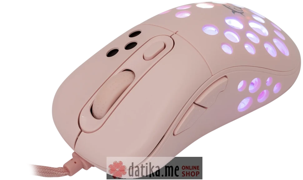 White Shark AZRAEL Pink gaming mouse