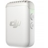 DJI Mic 2 Clip-On Transmitter/Recorder with Built-In Microphone (2.4 GHz, Pearl White)