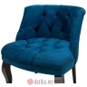 PAKKETO FOTELJA Loreta velvet dark blue-black 59x64x73cm