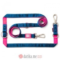 Max & Molly MULTI-FUNCTION LEASH - MATRIX PINK/S POVODAC