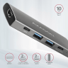 AXAGON HDMI HMC-5G2 USB HUB, 2xUSB3.2 Gen 2, 2xUSB-C(1x60W)