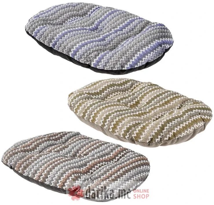 Ferplast RELAX 65/6 ZIG ZAG LILA/GREEN-jastuk za pse i mace