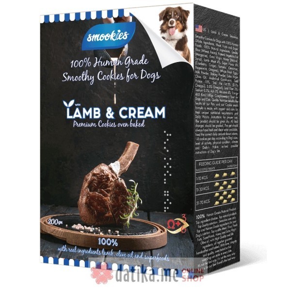 SMOOKIES LAMB PREMIUM 200gr.