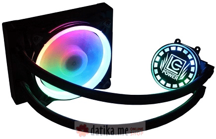 LC Power 120 mm CPU Cooler, LC-CC-120-LiCo-ARGB