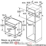 Bosch HBG7764B1 Ugradna rerna, 71l