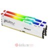 KINGSTON DIMM DDR5 32GB (2x16GB kit) 6800MT/s KF568C34BWAK2-32 FURY Beast White RGB XMP 