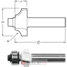 Makita D-48393 Okrugla glodalica sa ležajem 28.6X14.5MM