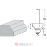 Makita D-48393 Okrugla glodalica sa ležajem 28.6X14.5MM