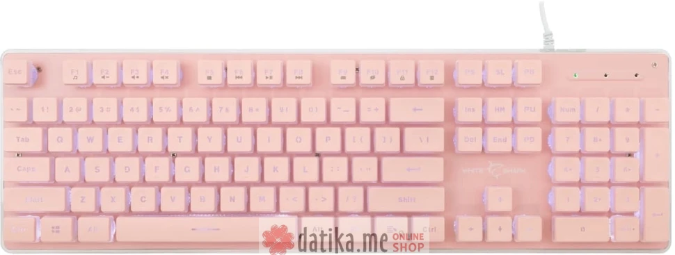 White Shark TACHI TASTATURA Pink