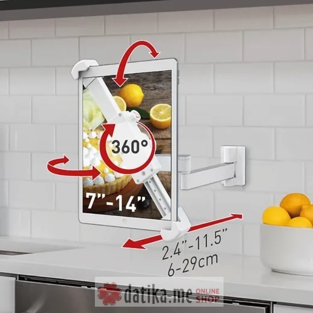 BARKAN T72 Univerzalni zidni nosač za tablet 7 do 14 inča
