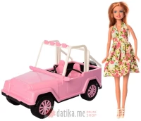 Igracka lutka Defa Lucy set sa autom