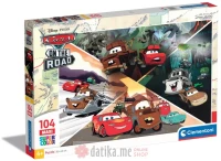Clementoni Igracka Puzzle 104 kom.maxi cars on the road