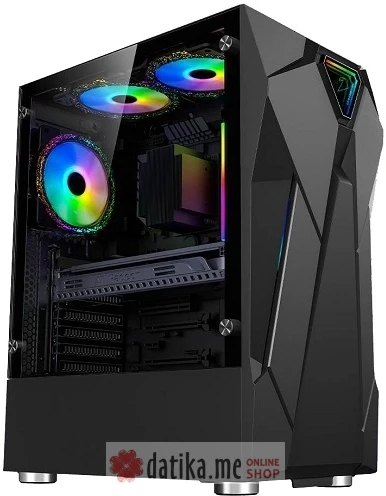 PC DYNAMO *** Case TRON HOLO-5 PSU Intel i5-10400/16GB/1TB SSD/GeForce RTX 3050 WINDFORCE OC 6GB GDDR6/600W, Gaming 