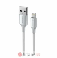 Swissten Data cable textile II USB/Lightning 1.5m White