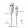 Swissten Data cable textile II USB/Lightning 1.5m White