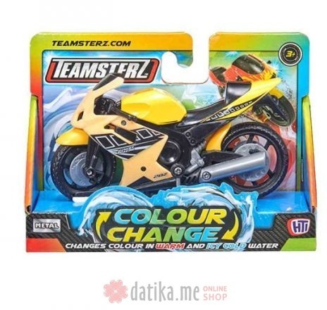 Igraсka teamsterz colour change speed bike