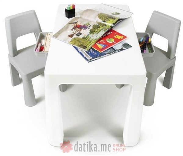 BBO Set djeciji sto i stolice sivi в Черногории