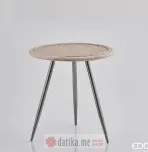 EDG Enzo De Gasperi STO RATTAN TAVOLINO H38 D40