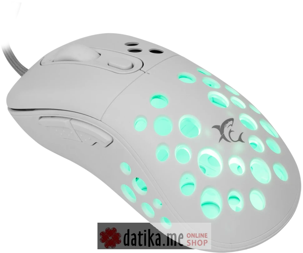 White Shark AZRAEL White gaming mouse