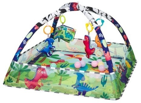 Kikka boo podloga za igru 18 loptica DINO FOREST Kikka boo podloga za igru 18 loptica DINO FOREST