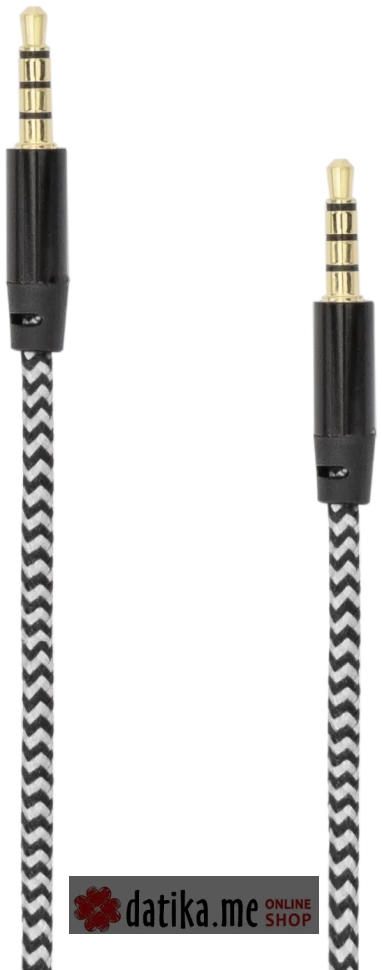 SBOX AUDIO CABLE 3.5 Male - 3.5 mm Male 1.5 m Black 