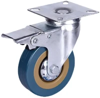 Točak PVC 100mm,nosivost 75kg,rotir. sa kočnicom Bormann BHT9029
