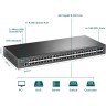 TP-Link TL-SG3452X JetStream 48-Port Gigabit L2+ Managed Switch with 4 10GE SFP+ Slots