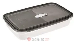 KEEEPER KUTIJA LAURA TRANSPARENT SIVA 1,8L