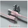 Swissten Data cable textile II USB/Lightning 1.5m Pink