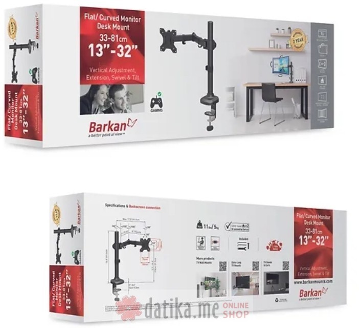 BARKAN M121T stoni nosač za monitore 13-32 inča