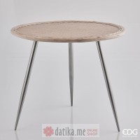 EDG Enzo De Gasperi STO RATTAN TAVOLINO H51 D60