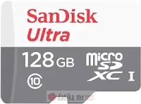 SanDisk Ultra microSDXC 128GB, Up to 100MB/s Read, Class 10 UHS U1, Android