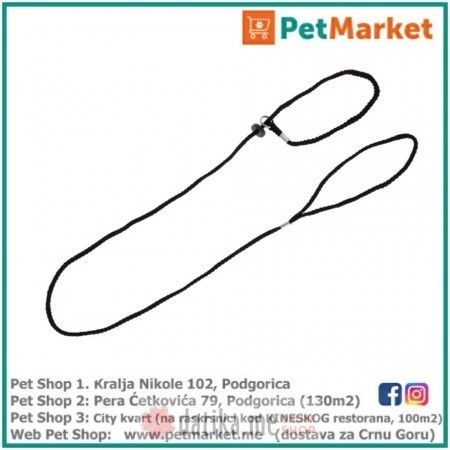 KERBL Izložbeni povodac crni 125cm