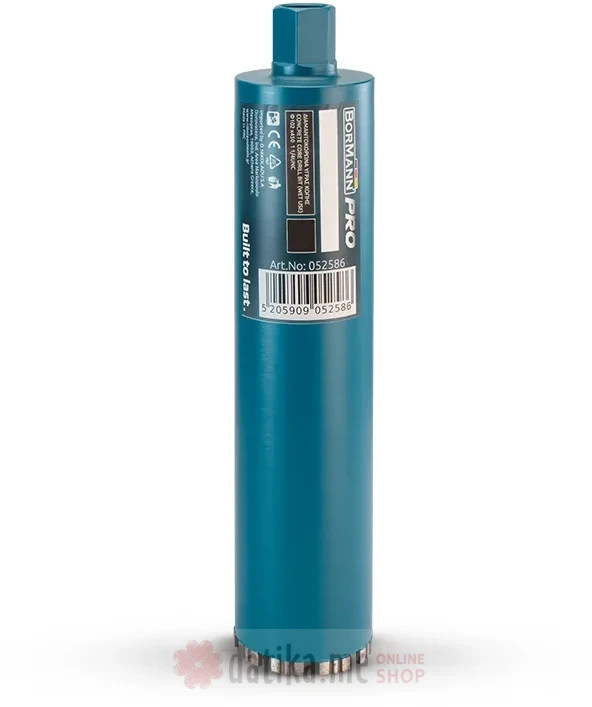 Dijamantska kruna mokro bušenje betona 122x450mm Bormann BHT4516