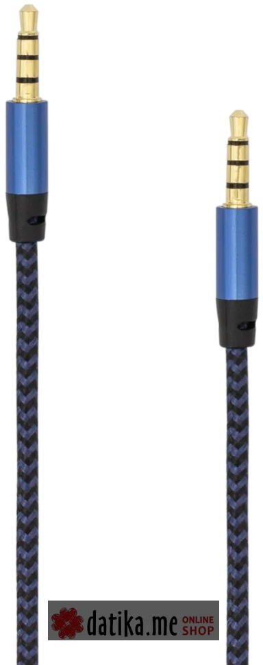 SBOX AUDIO CABLE 3.5 Male - 3.5 mm Male 1.5 m Blue