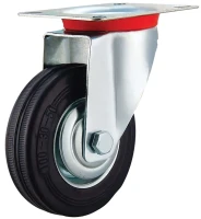  Točak gumeni 100mm,nosivost 100kg,rotirajući Bormann BHT9004