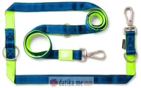 Max & Molly MULTI-FUNCTION LEASH - MATRIX LIME GREEN/S POVODAC 