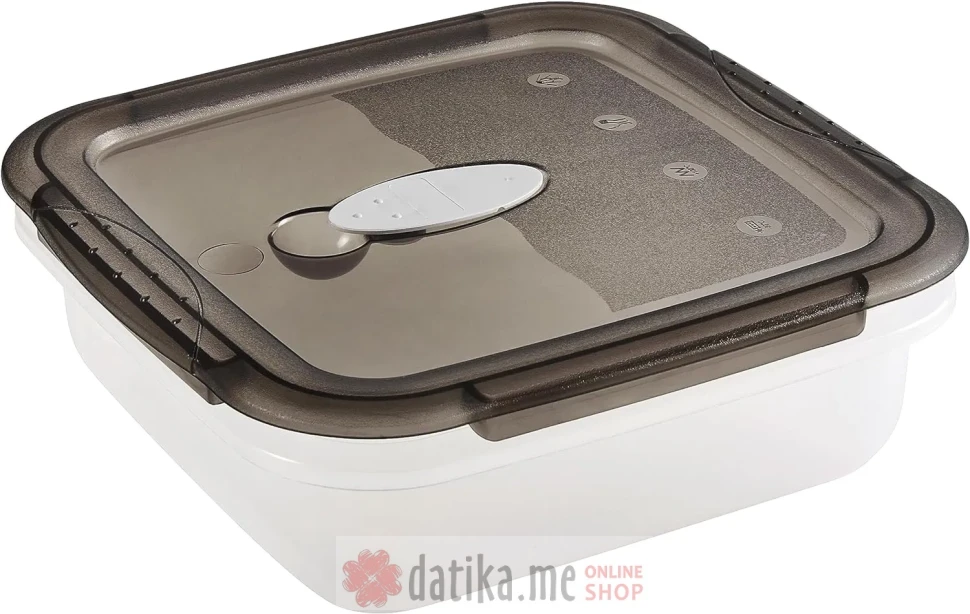KEEEPER KUTIJA LAURA TRANSPARENT SIVA 1L