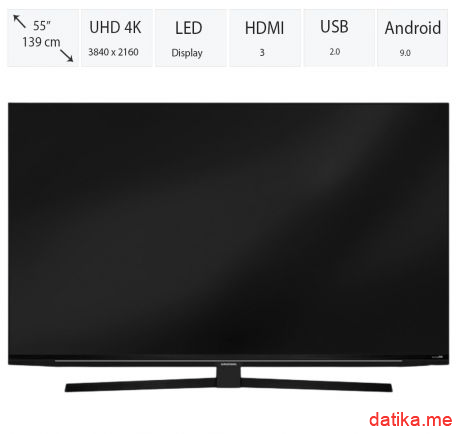 Grundig 55 GGU 8960 55" Ultra HD, Android Smart TV Grundig 55 GGU 8960 55" Ultra HD, Android Smart TV