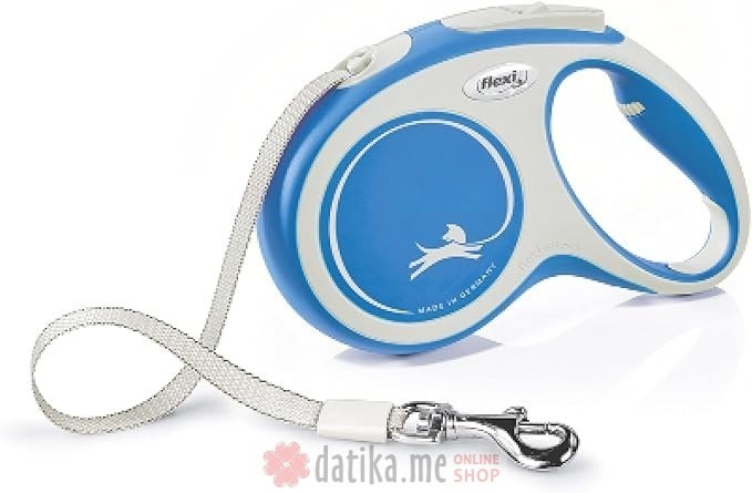 Flexi Povodac New Comfort Medium Tape 5M Blue
