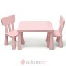 BBO Set djeciji sto i stolice pink