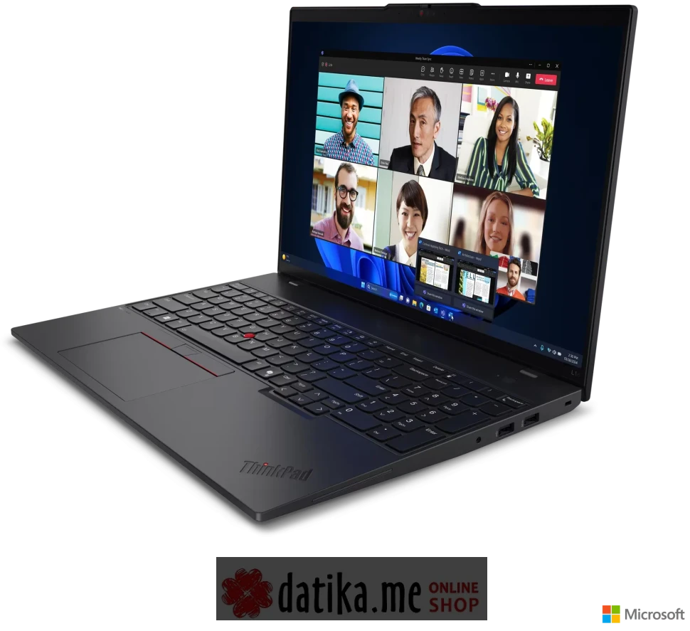 Lenovo ThinkPad L16 Gen 1 Intel Core Ultra 5 125U/16GB/512GB SSD/Intel Graphics/16" WUXGA (1920x1200) IPS/Win11Pro, 21L3002EYA в Черногории