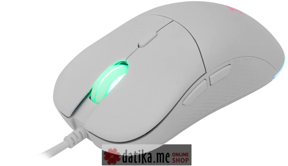 White Shark BAGDEMAGUS Bijeli Gaming mis