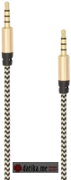 SBOX AUDIO CABLE 3.5 Male - 3.5 mm Male 1.5 m Gold