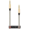 SBOX AUDIO CABLE 3.5 Male - 3.5 mm Male 1.5 m Gold