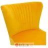 PAKKETO FOTELJA velvet yellow-natural color 68x54x78cm