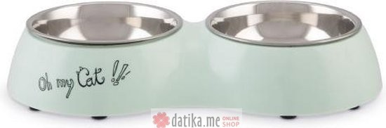 Beeztees POSUDA ZA MACE DVODJELNA DINER MINT 27CM в Черногории