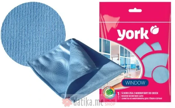 York KRPA ZA CISCENJE PROZORA MIKROFIBER 